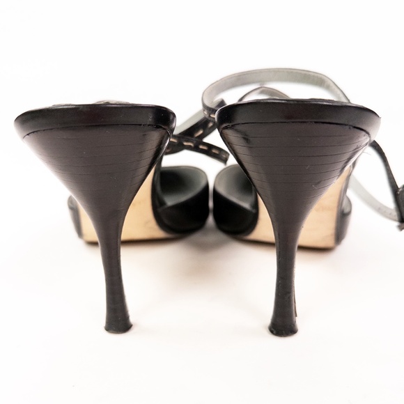 Max Mara Studio D'Orsay Leather Pumps - Picture 4 of 7